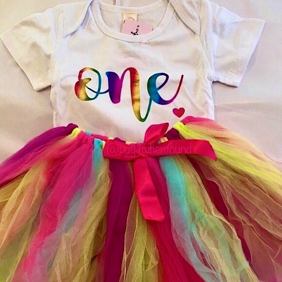 5⭐️rated 1st Birthday Princess Tutu Dress Outfit - Picture 6 of 9